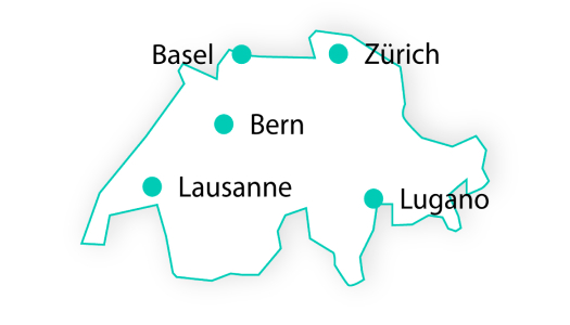 Swiss map